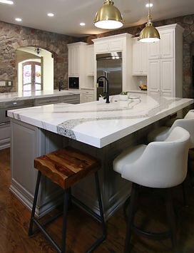 Annicca Quartz & Delgatie Quartz Countertop
