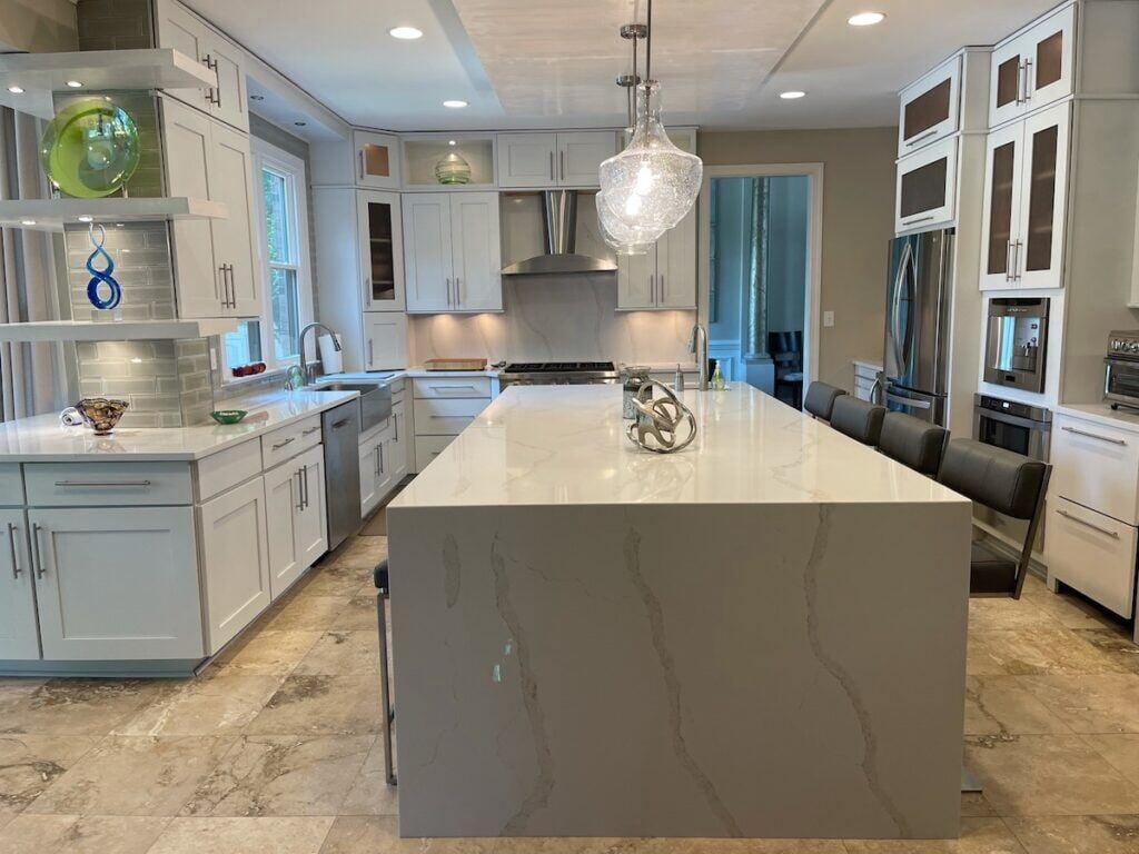 Calacatta Agra Quartz Counterto